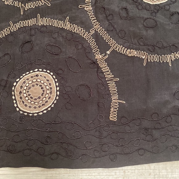 NWT Chico’s Circular Opulence Carabel Skirt In Fudge Size 1. (M/8) - Picture 8 of 9